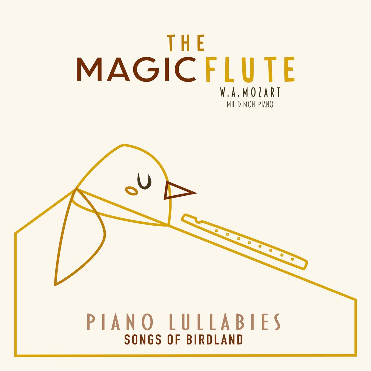 Album cover of Mozart: The Magic Flute (Piano Lullabies)