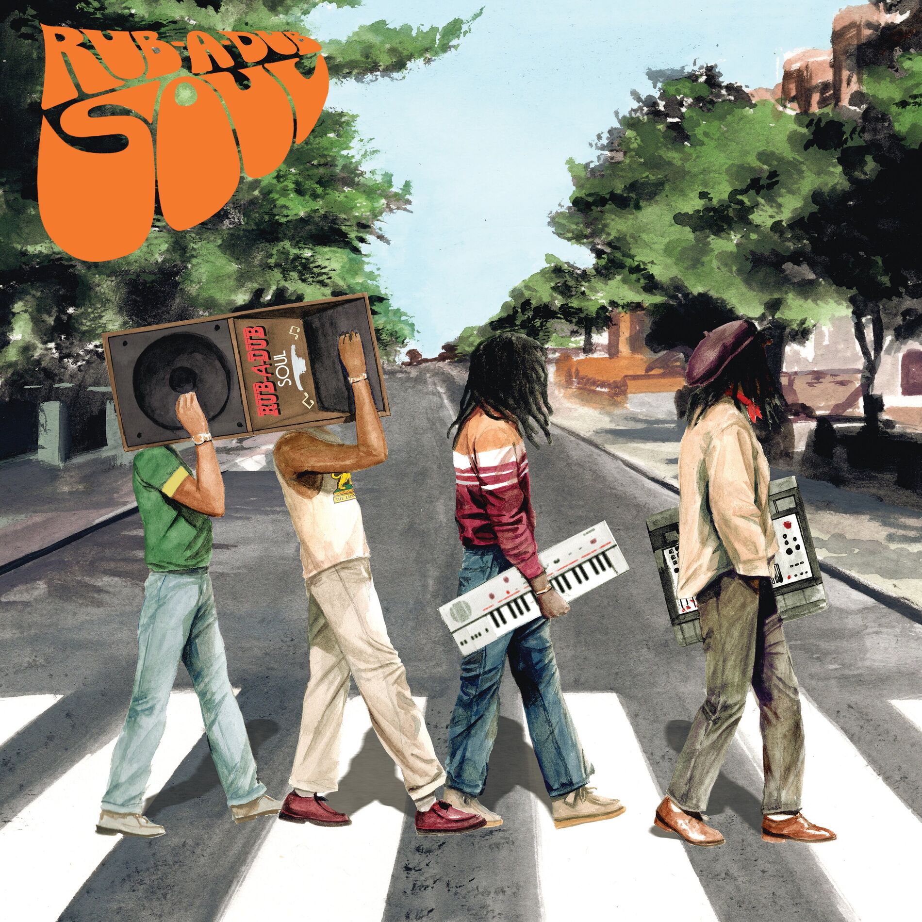 Album cover of Rub-A-Dub Soul