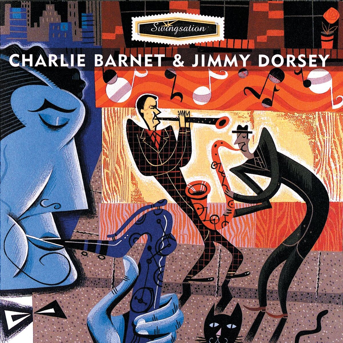 Album cover of Swingsation: Charlie Barnet & Jimmy Dorsey