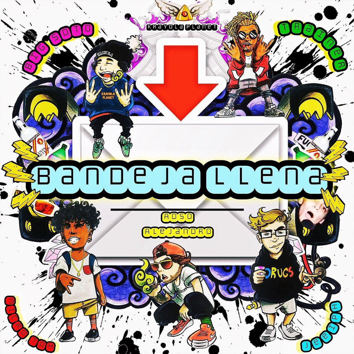 Album cover of Bandeja Llena