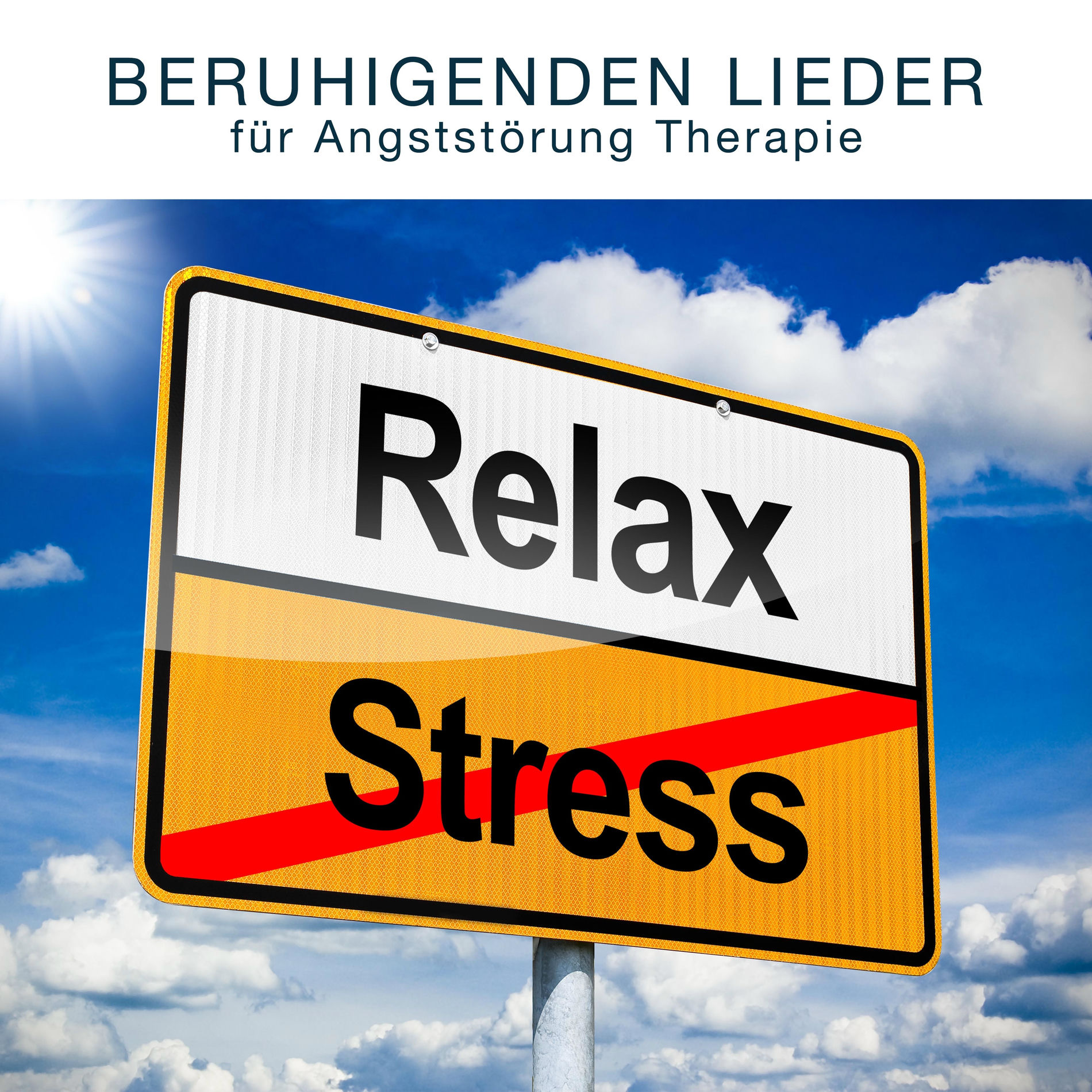 Album cover of Beruhigenden Lieder für Angststörung Therapie und Stressabbau