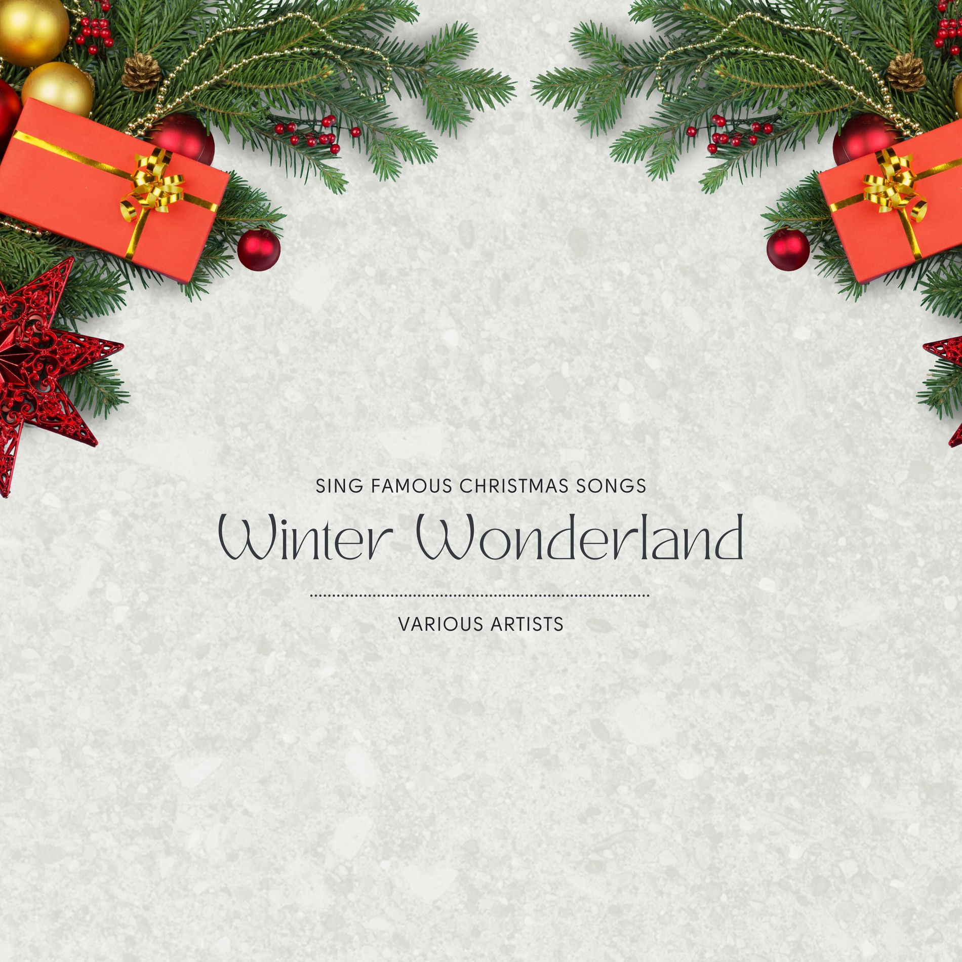Album cover of Winter Wonderland (Sing Famous Christmas Songs)