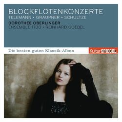 Cover of Telemann, Graupner, Schultze: Blockflötenkonzerte