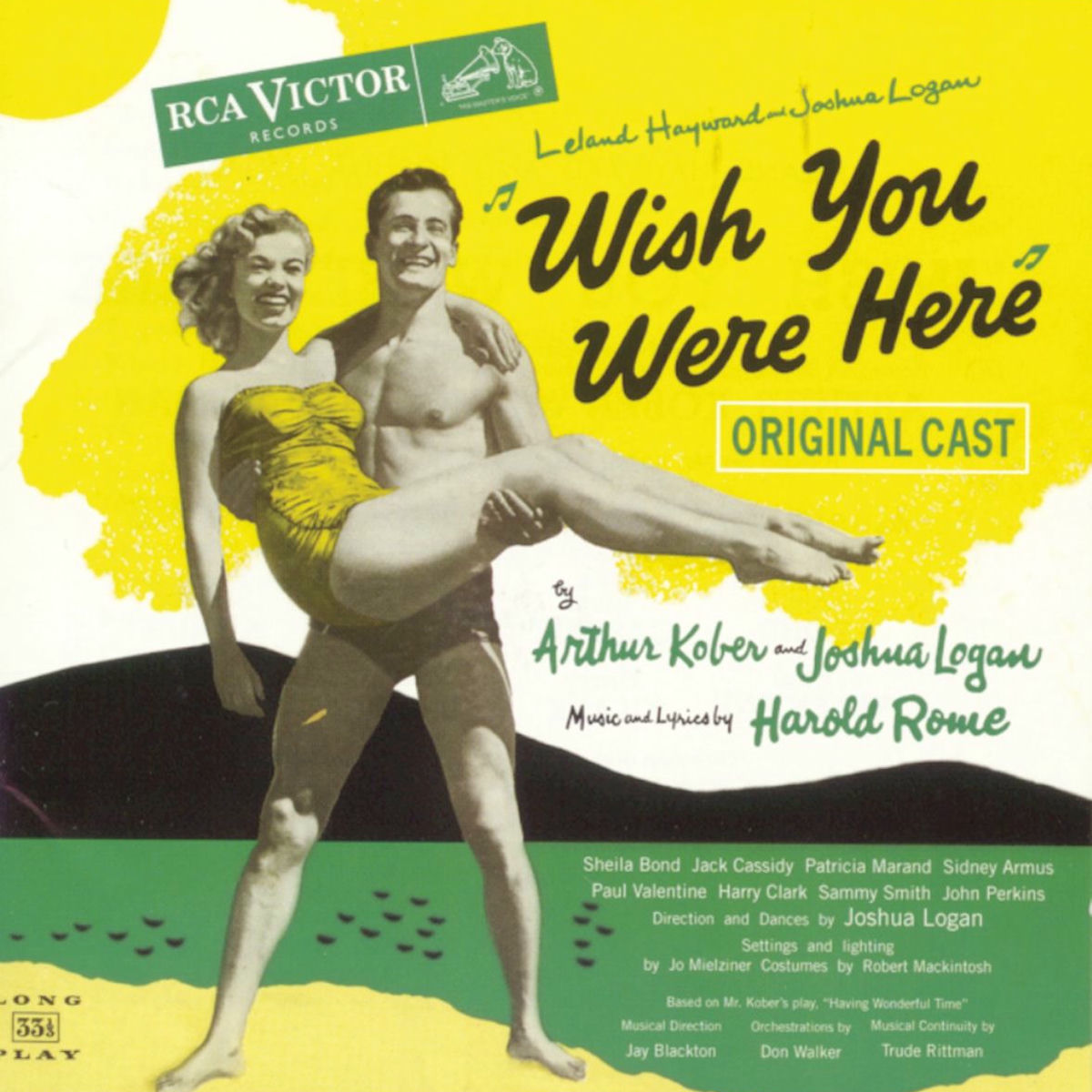 Album cover of Wish You Were Here (Original Broadway Cast Recording)