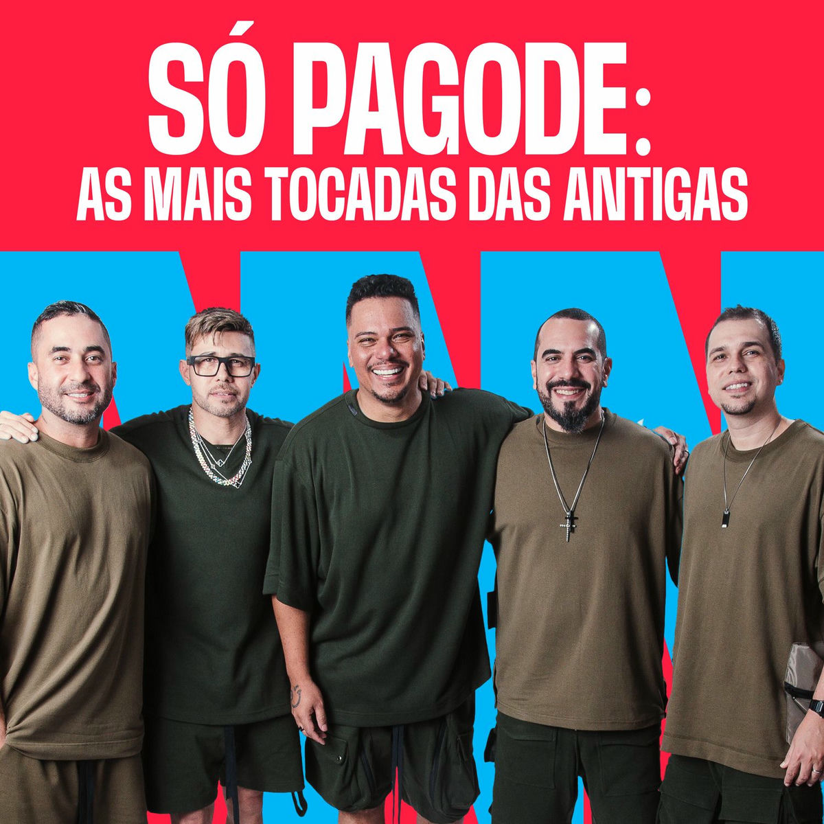Album cover of Só Pagode: As Mais Tocadas das Antigas (Ao Vivo)