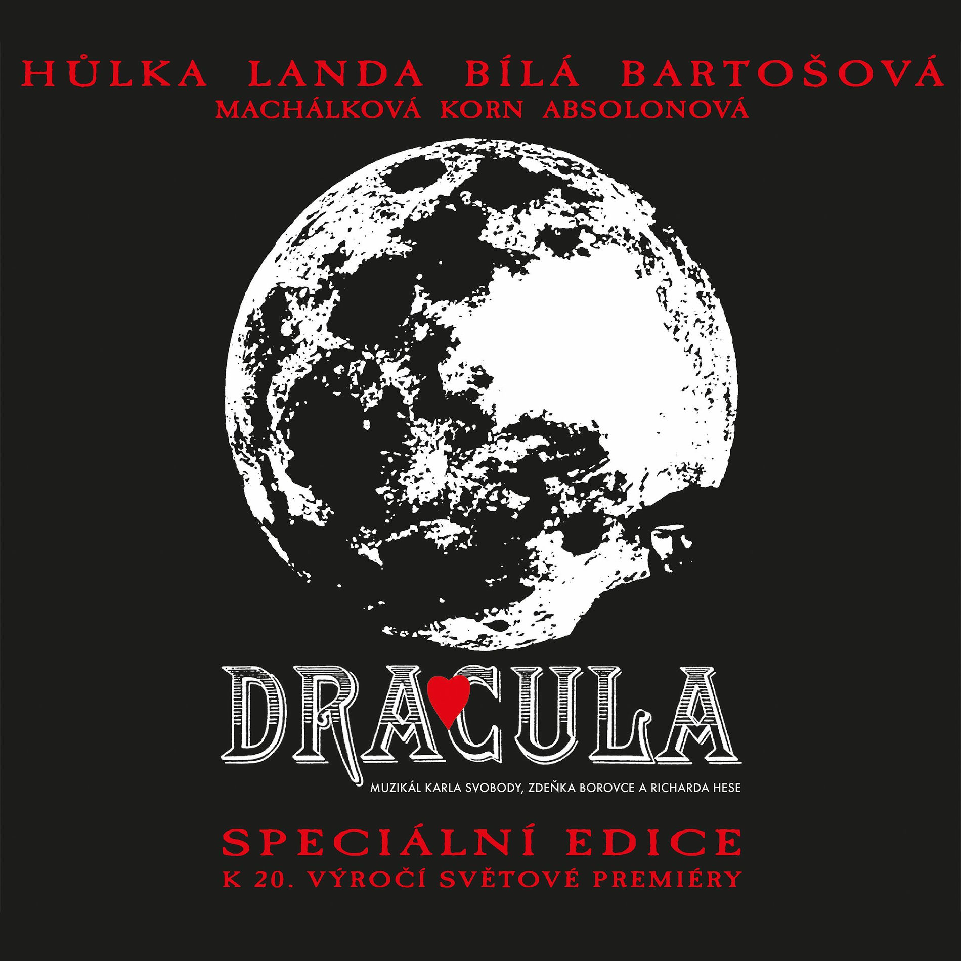 Album cover of Dracula / Speciální edice k 20. výročí světové premiéry