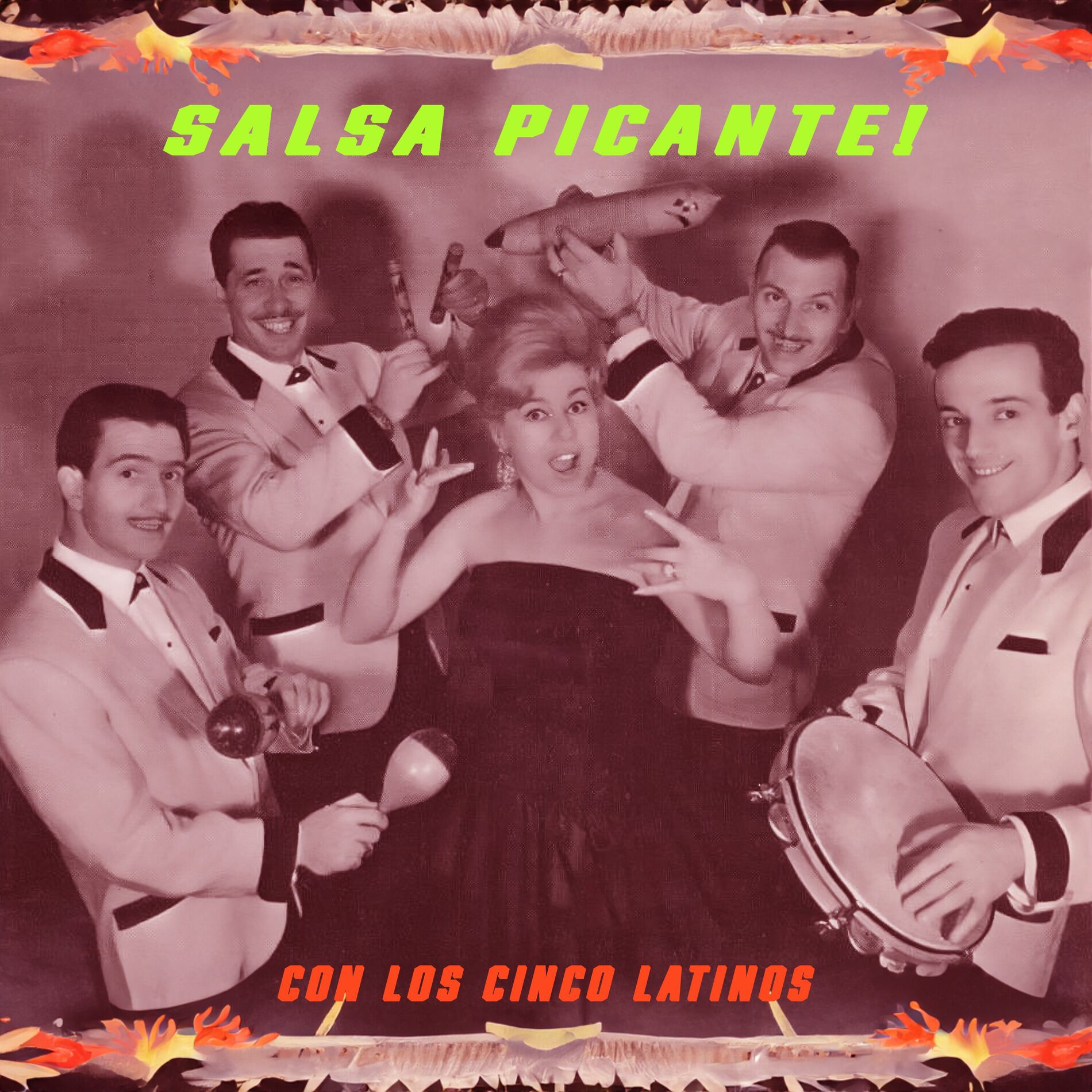 Album cover of Salsa Picante! Con Los Cinco Latinos