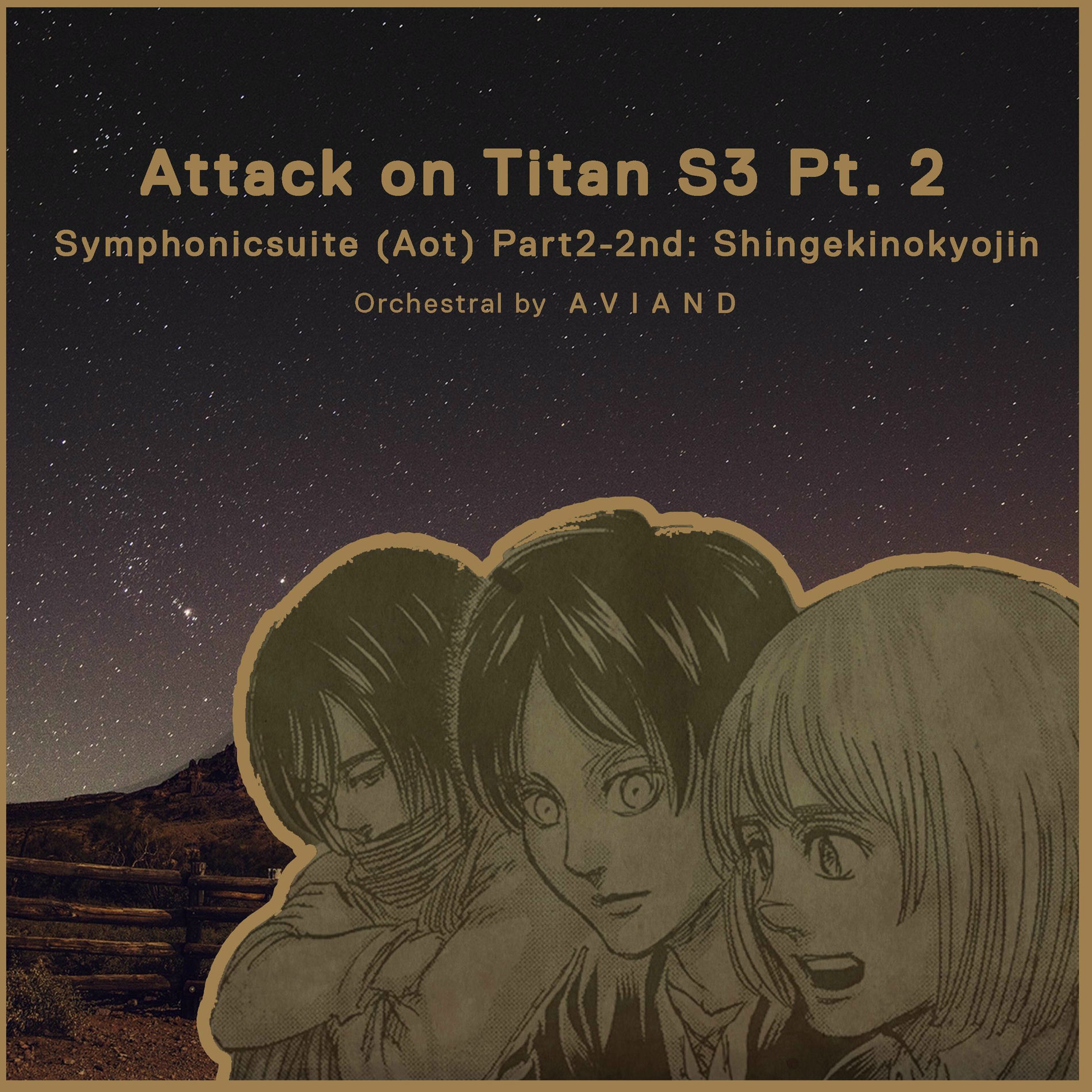 Album cover of Symphonicsuite (Aot) Part2-2nd: Shingekinokyojin (From 