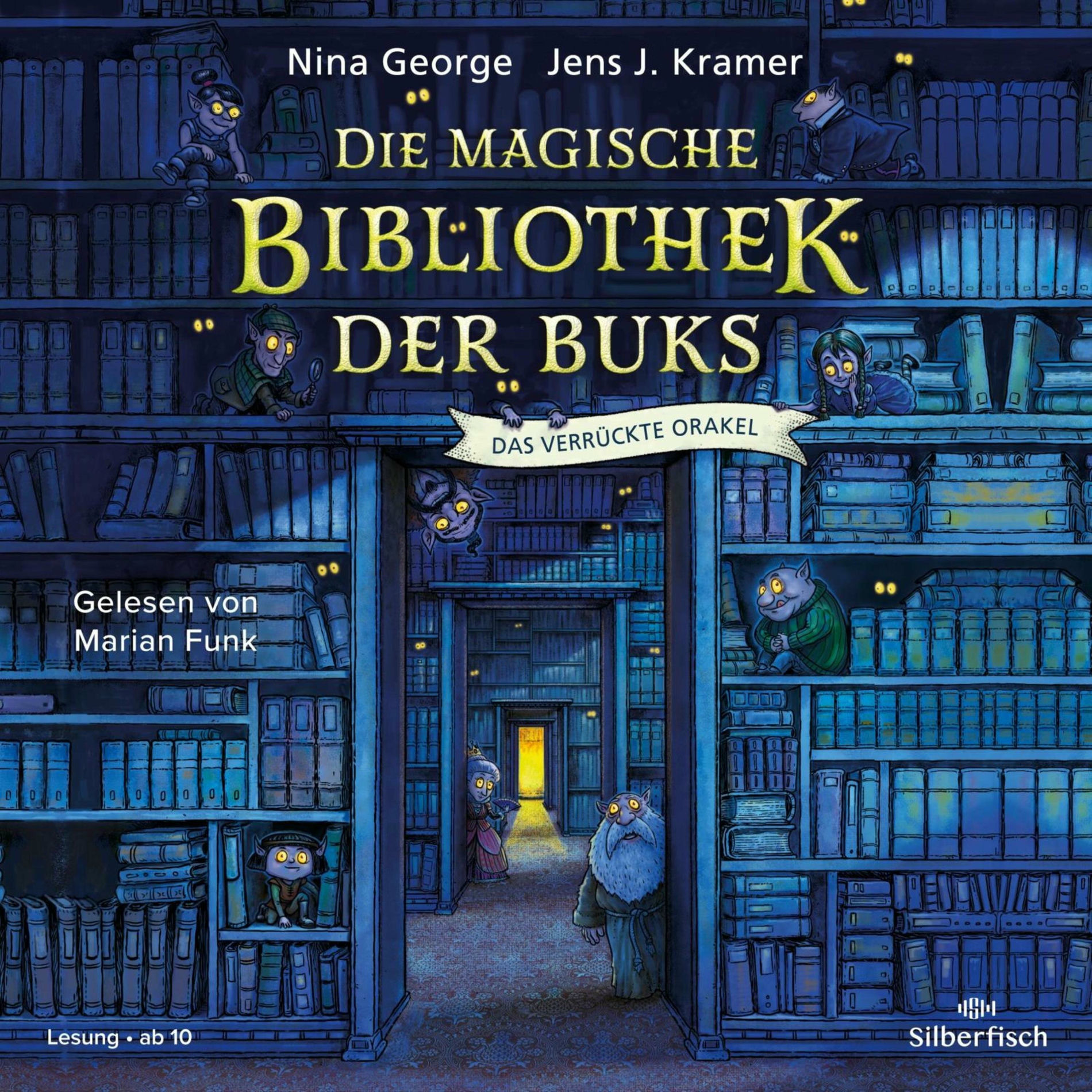 Album cover of Die magische Bibliothek der Buks 1: Das verrückte Orakel