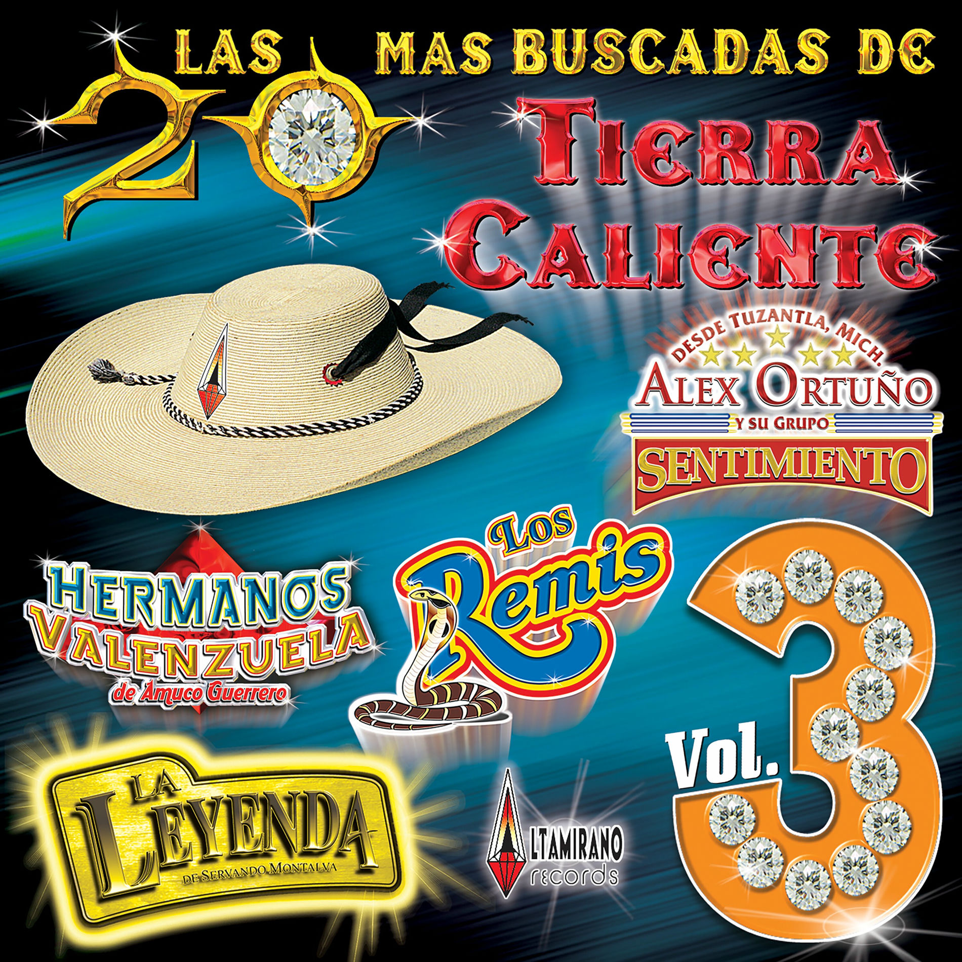 Album cover of 20 Mas buscadas de Tierra Caliente Vol.#3