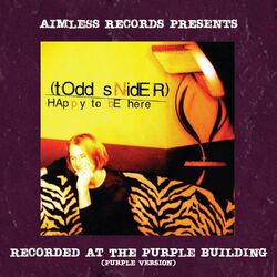 Cover of Aimless Records Presents: Happy To Be Here (Purple Version)