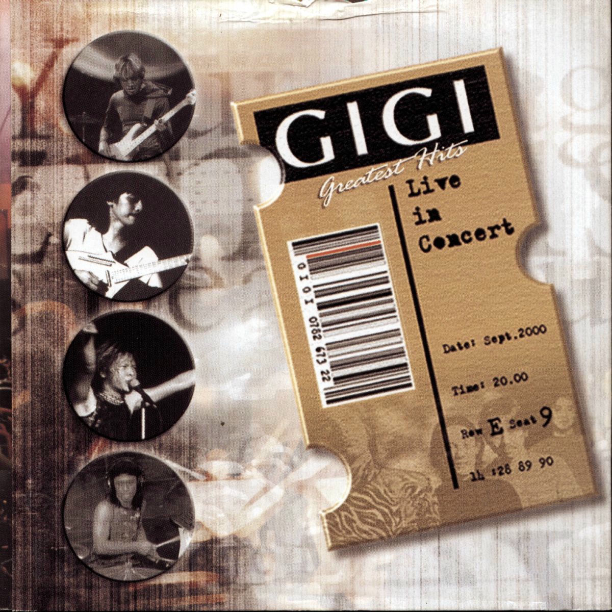 洋楽 GIGI. IN.MUSICA Gigi - Greatest Hits Live In Concert | Deezer