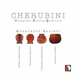 Cover of Cherubini: Complete String Quartets