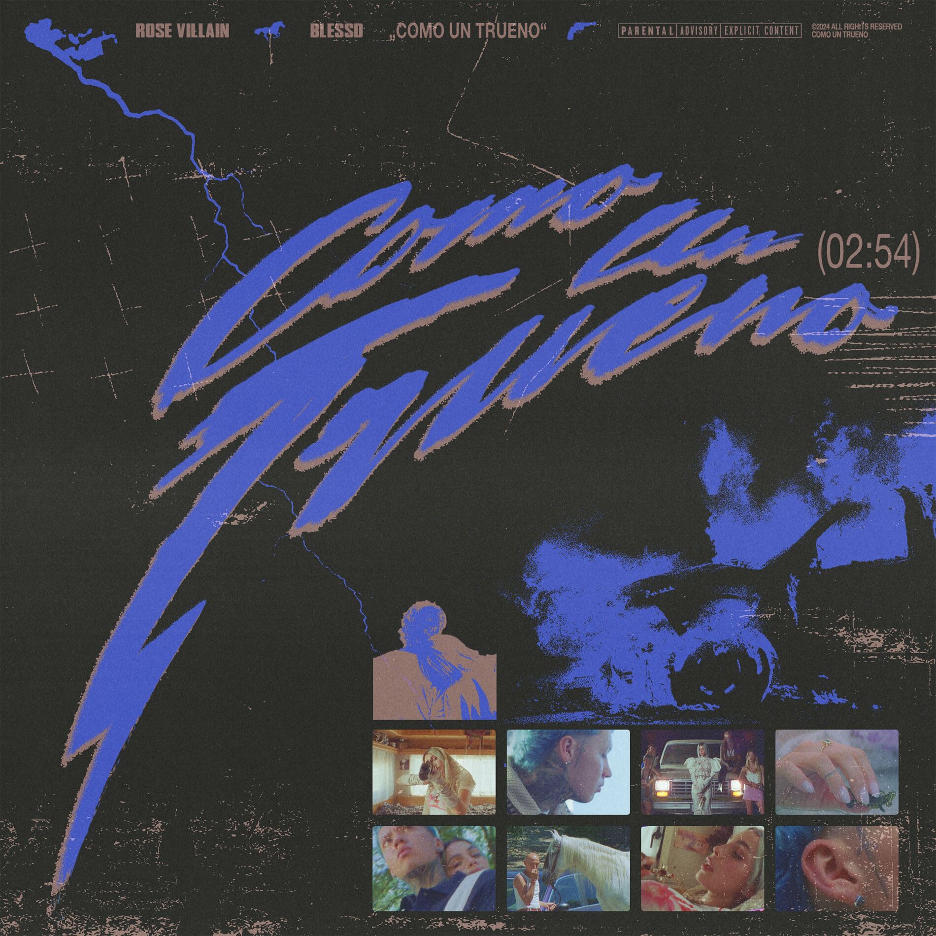Album cover of COMO UN TRUENO