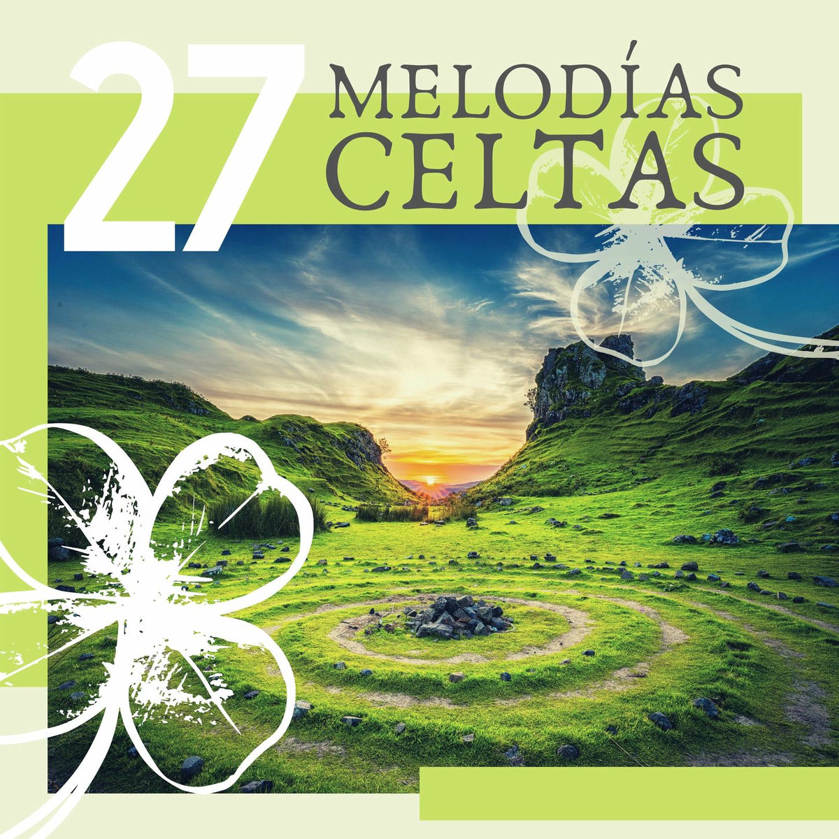 Album cover of 27 Melodías Celtas: Música Relajante con Arpa para Crear el Perfecto Ambiente Celta