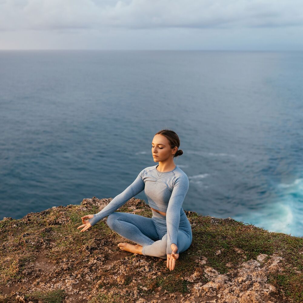 Picture of Seaside Meditation Symphony: Calming Ocean Waves and Harmony