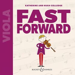 Cover of Katherine & Hugh Colledge: Fast Forward for Viola