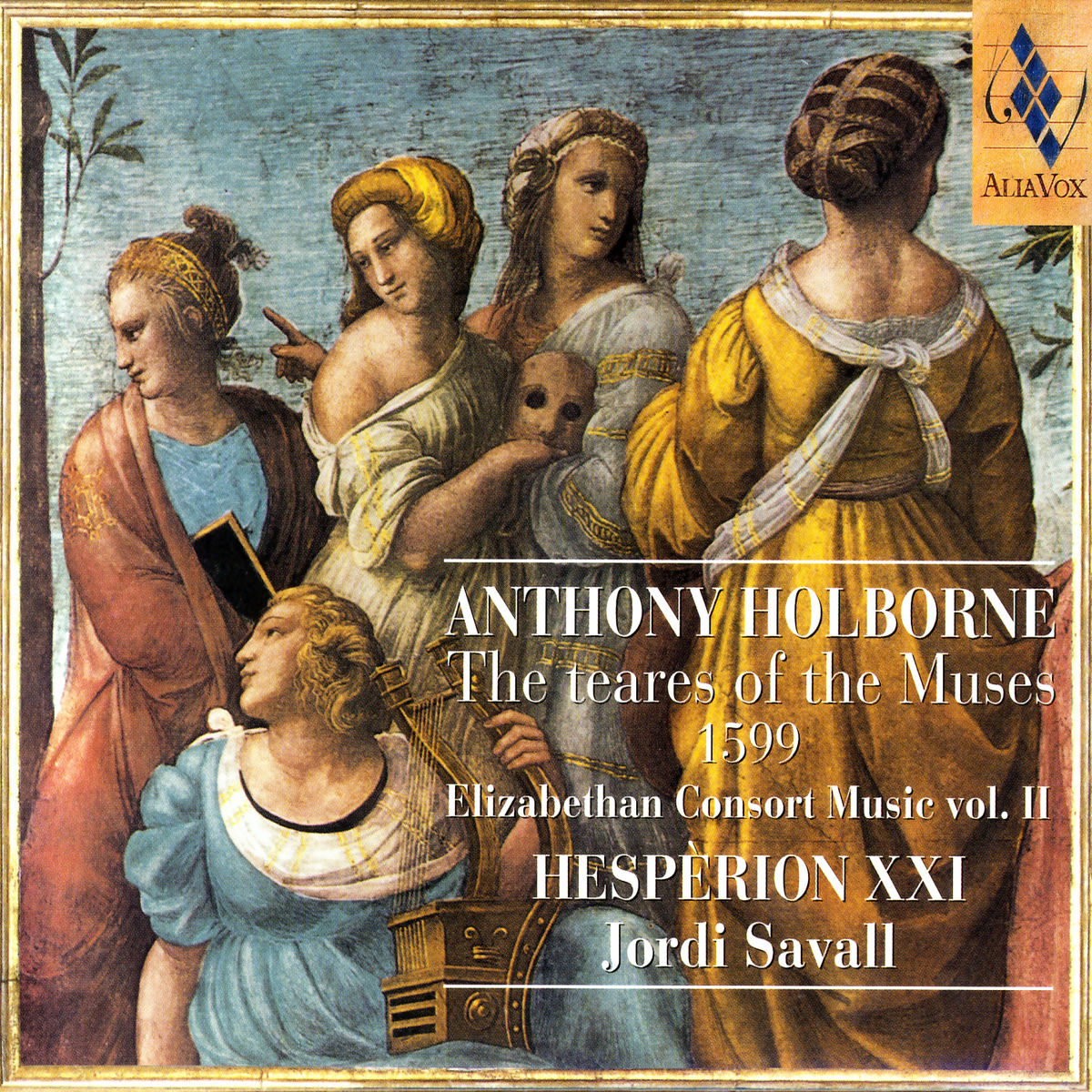 Album cover of Anthony Holborne: The Teares Of The Muses 1599