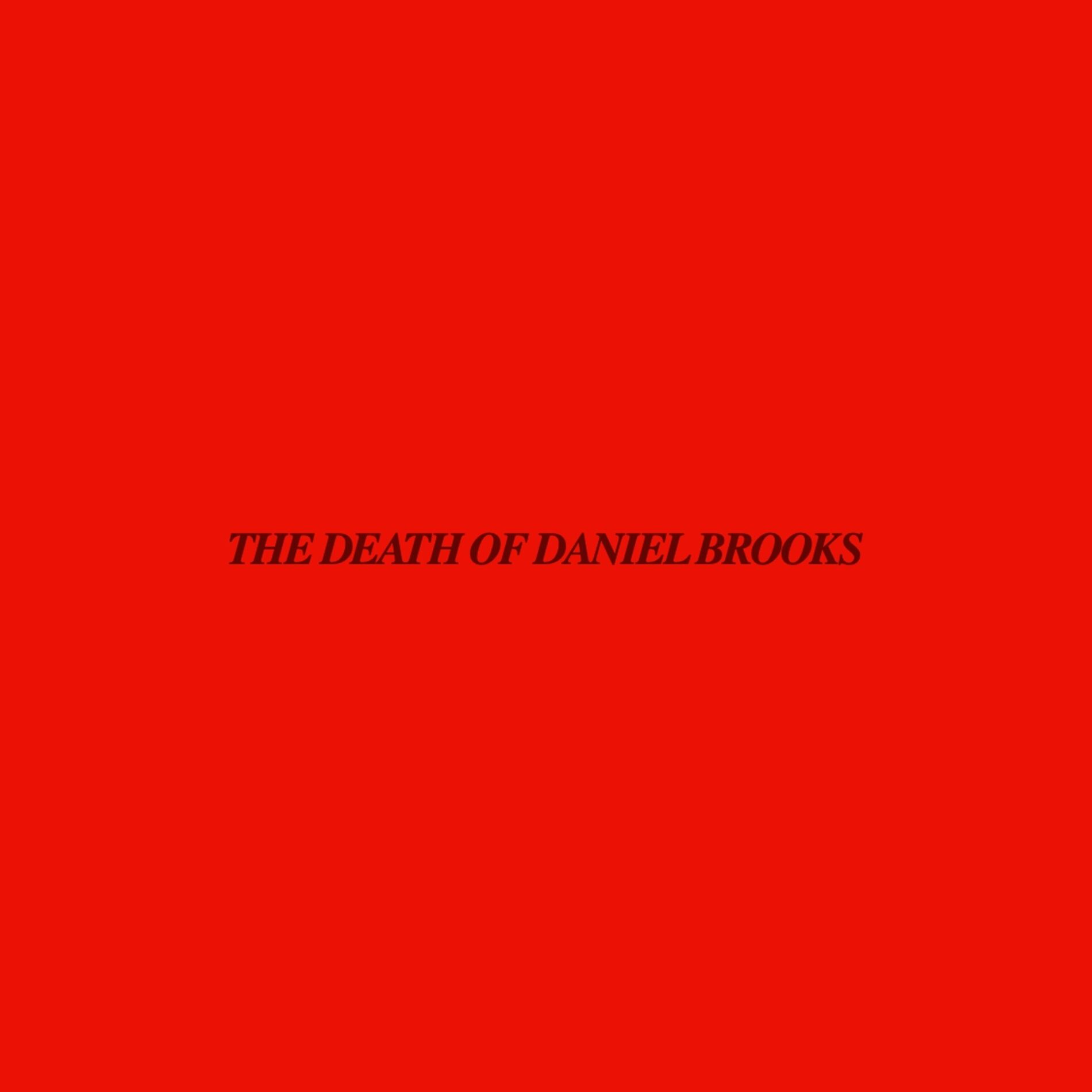 Album cover of The Death of Daniel Brooks