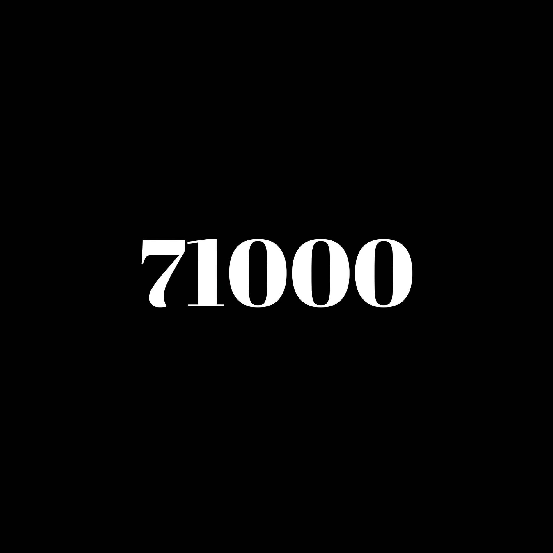 Album cover of 71000