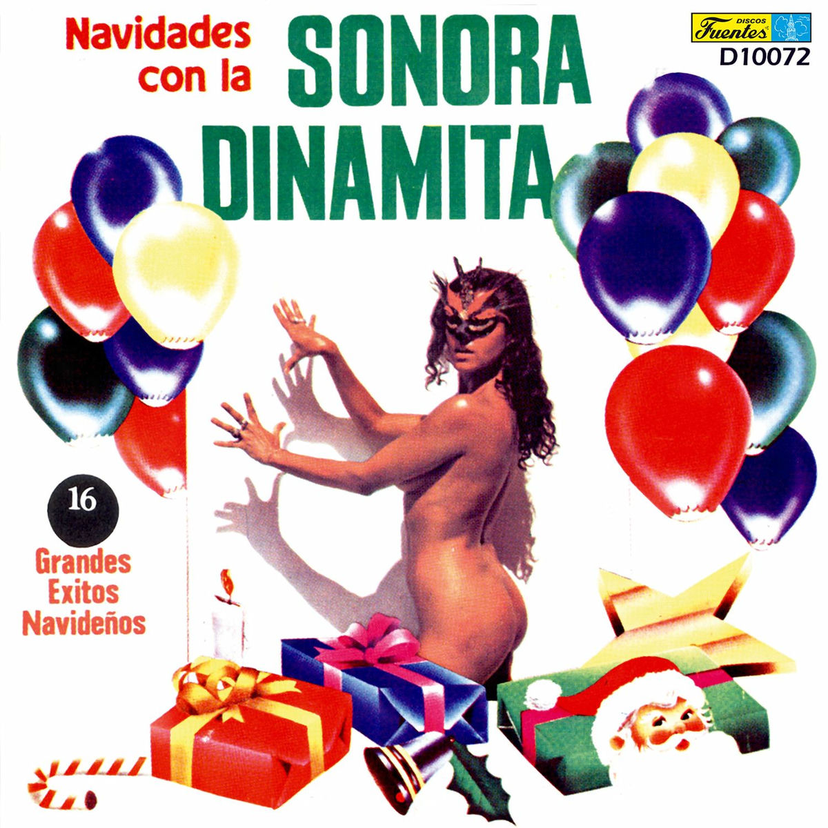 Album cover of Navidades Con la Sonora Dinamita: 16 Grandes Éxitos Navideños