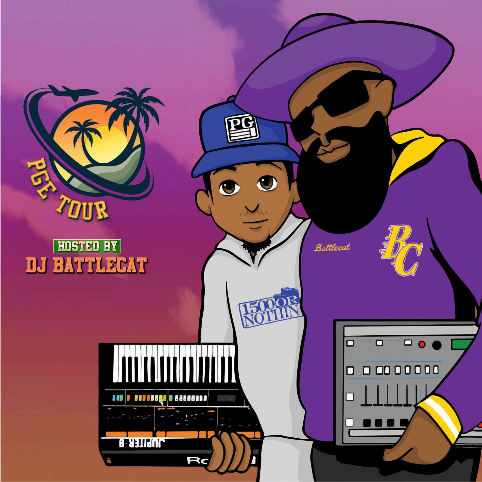Album cover of PGE TOUR Hosted By DJ Battlecat