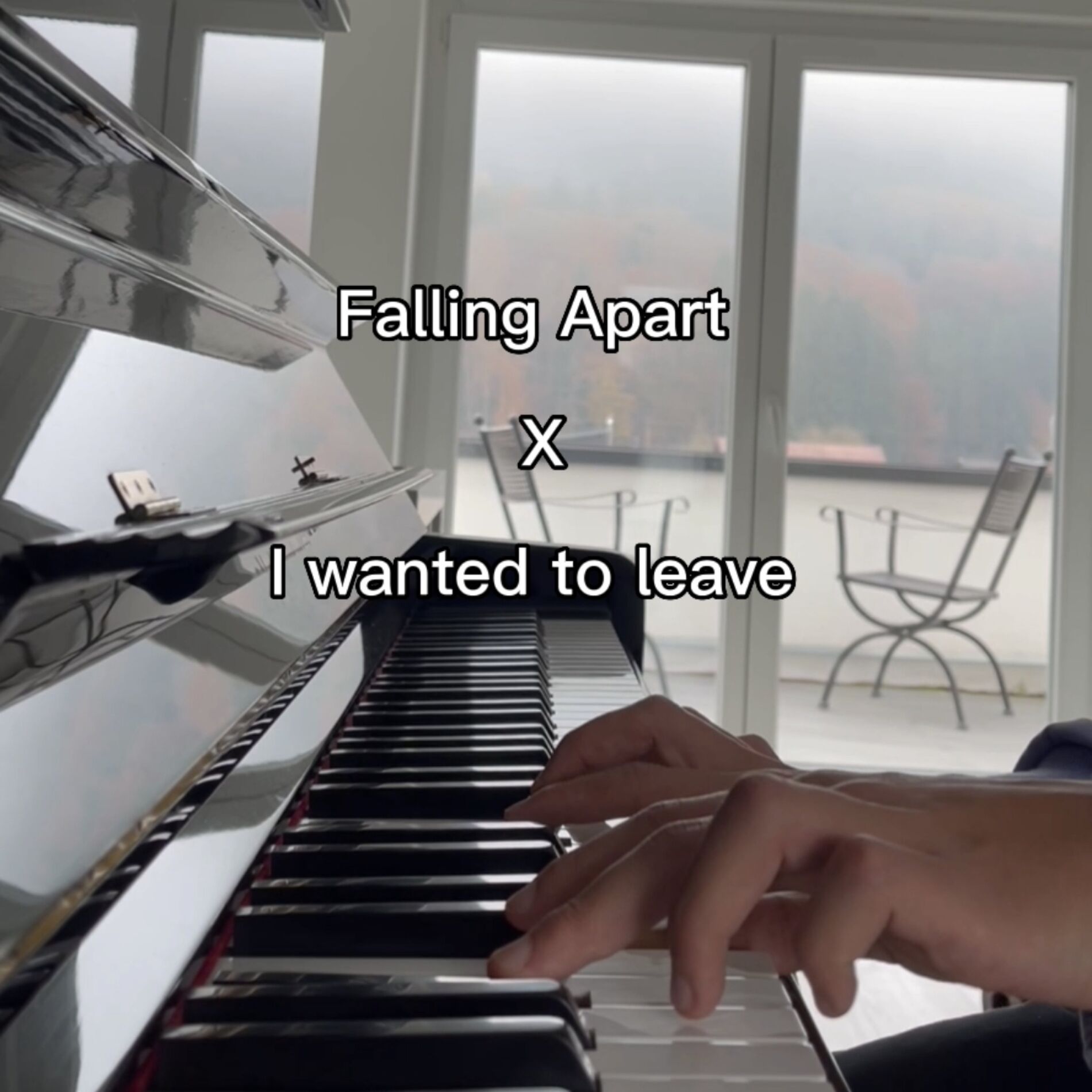 Album cover of Falling Apart X I Wanted to Leave
