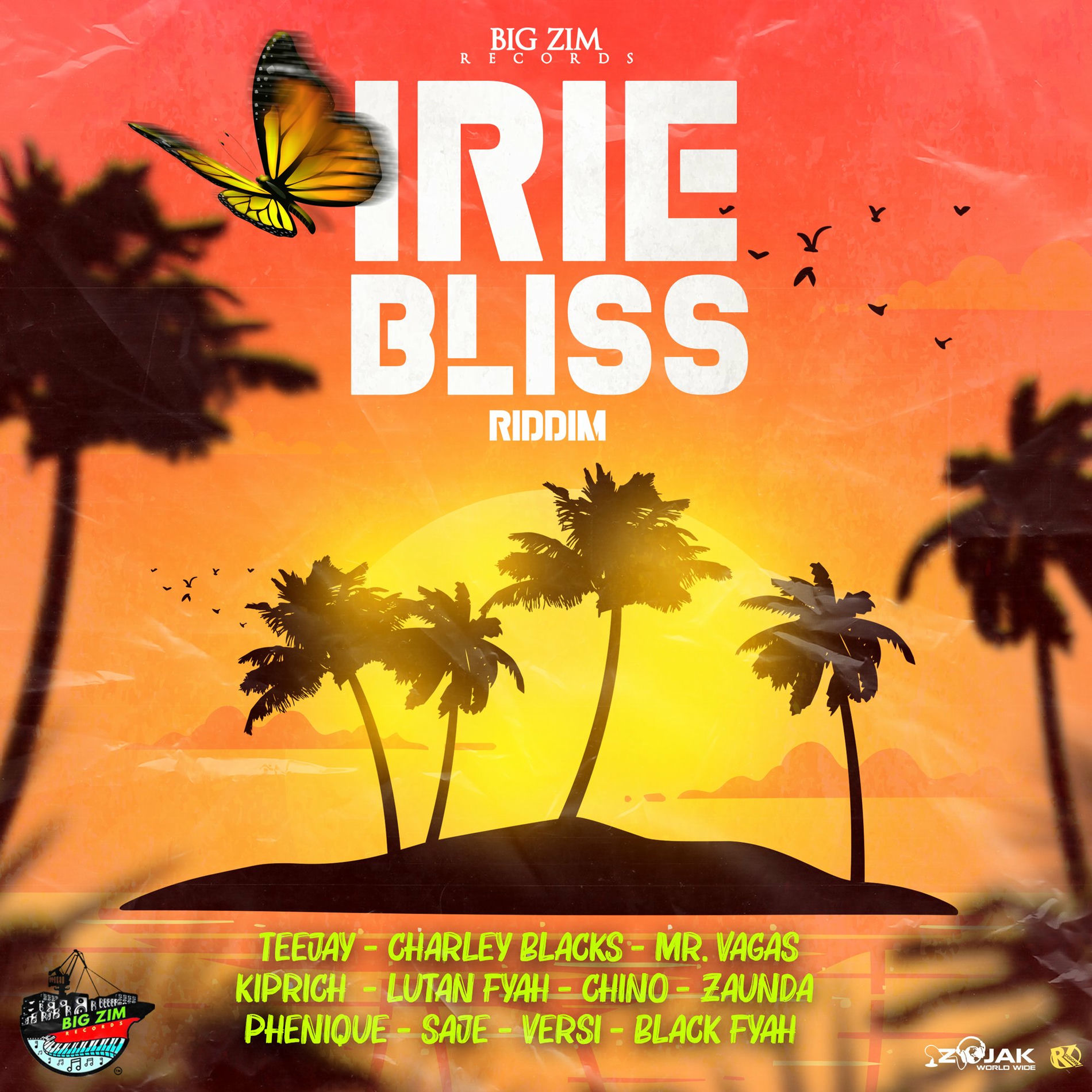Album cover of Irie Bliss Riddim