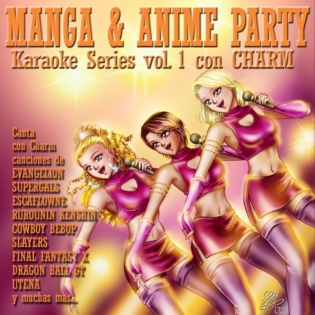 Album cover of Manga & Anime Party (Karaoke Series Vol. 1)