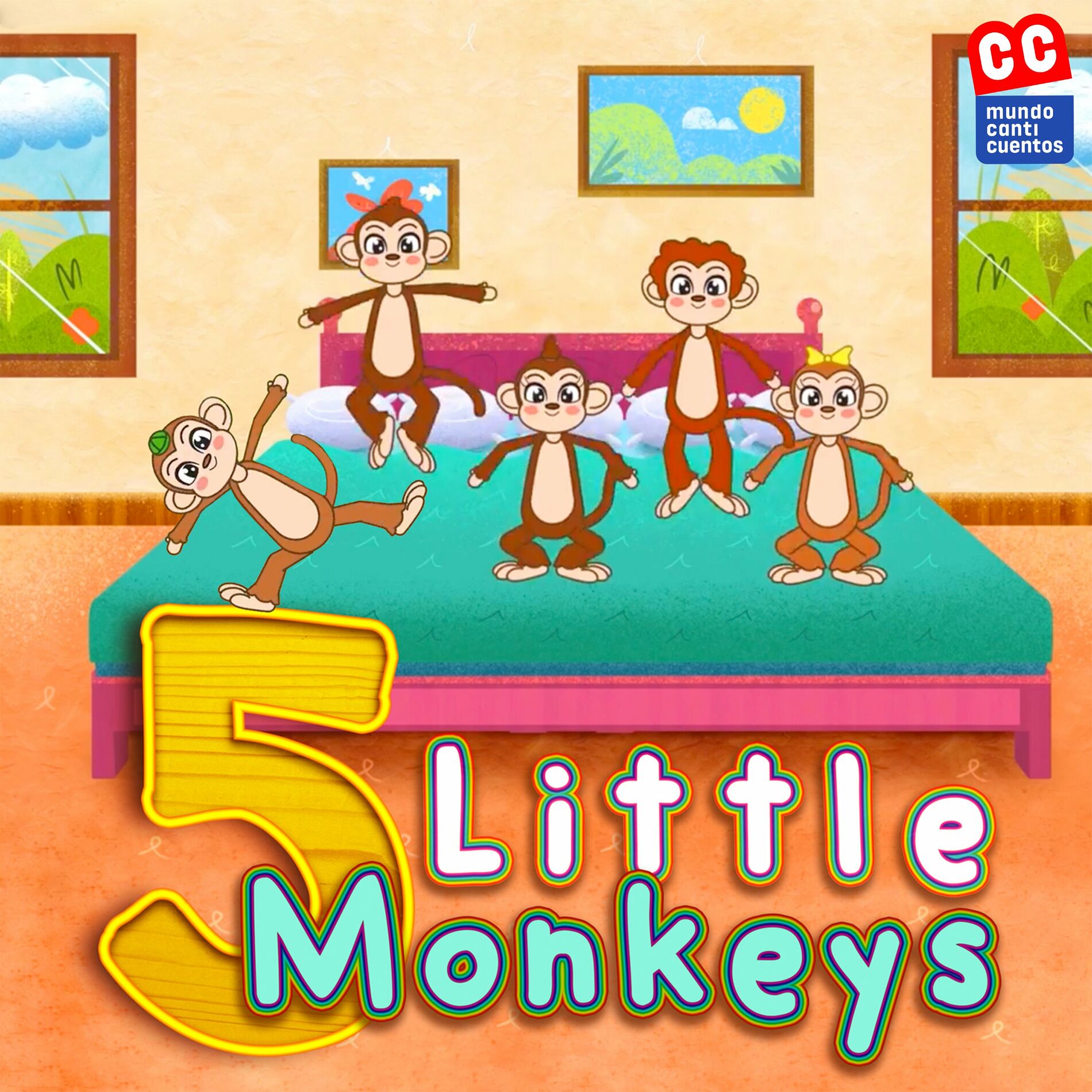 Album cover of 5 Little Monkeys