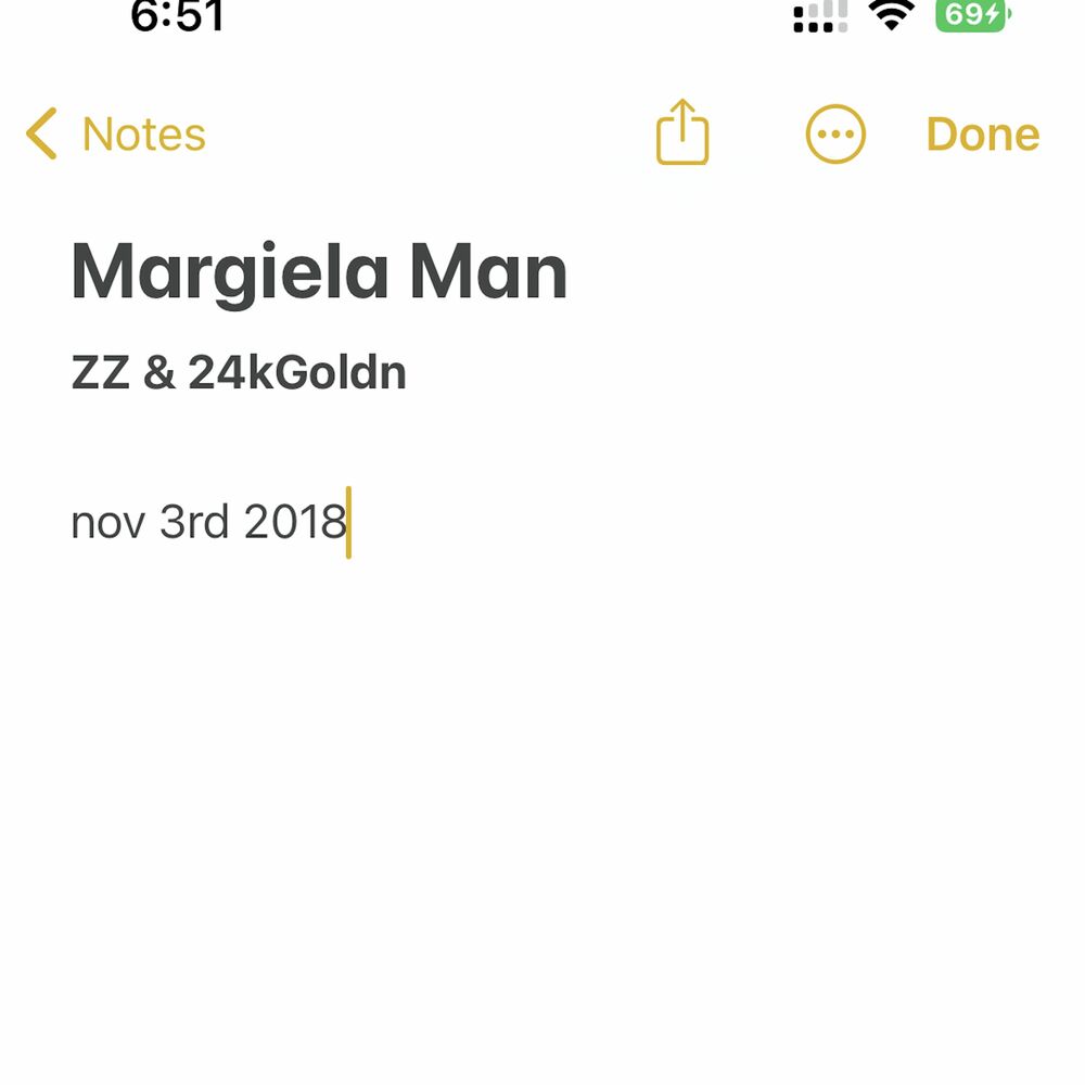 Picture of Margiela Man