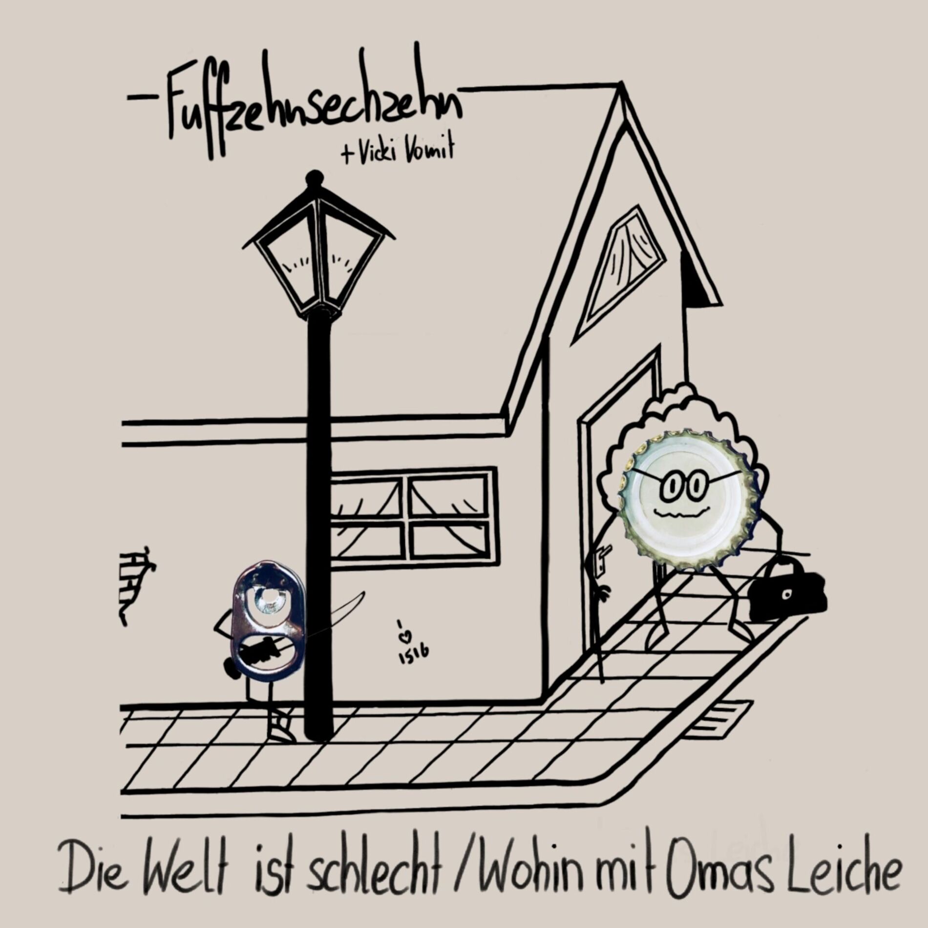 Album cover of Die Welt ist schlecht / Wohin mit Omas Leiche