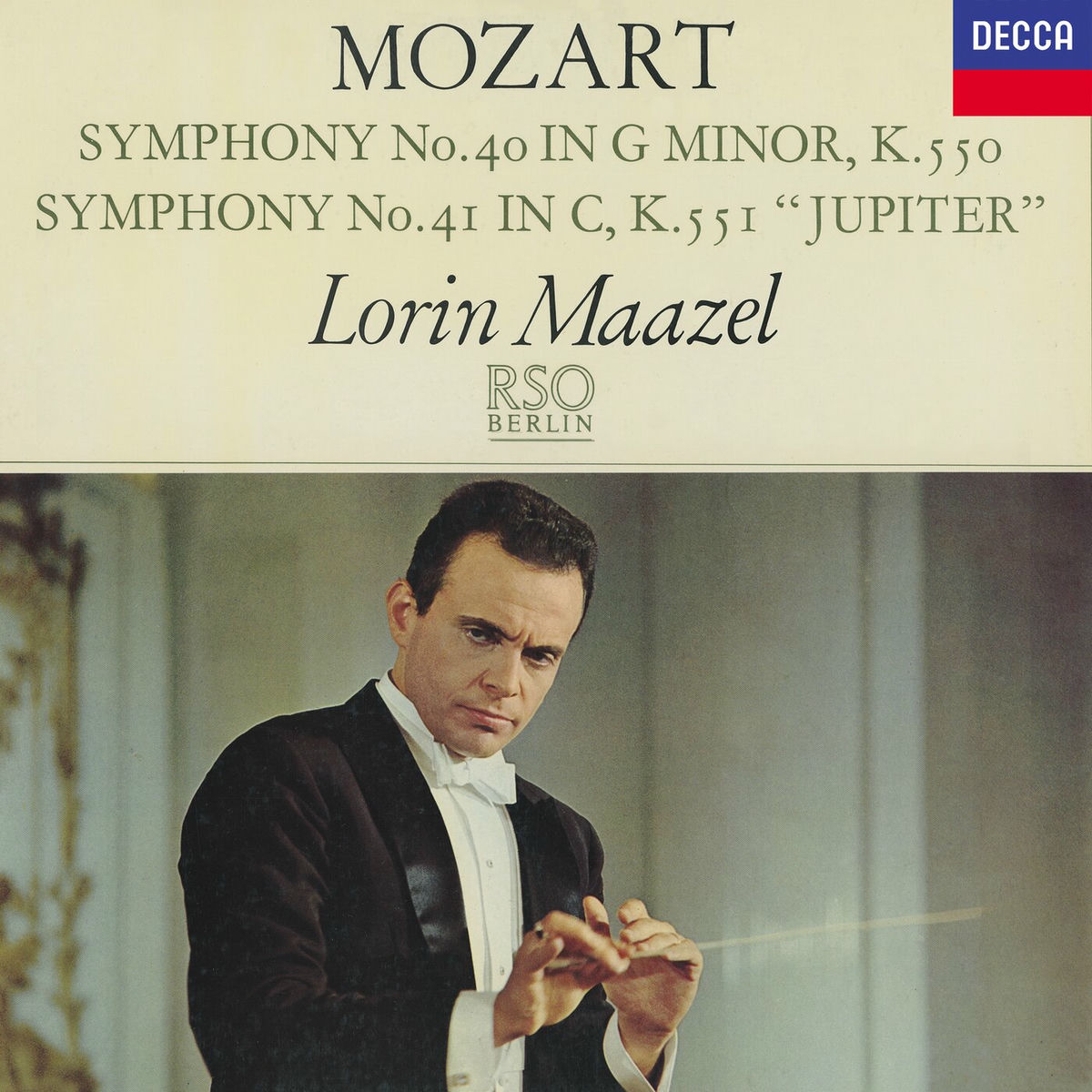 Album cover of Symphony No. 41 in C Major, K. 551 