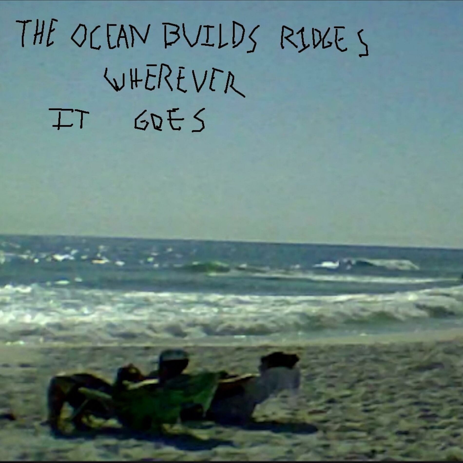 Album cover of The Ocean Builds Ridges Wherever it Goes