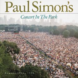Cover of Paul Simon's Concert In The Park August 15, 1991