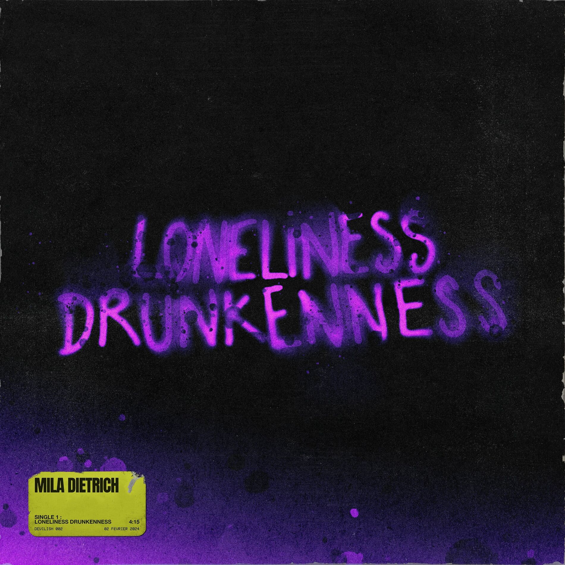 Album cover of Loneliness Drunkenness