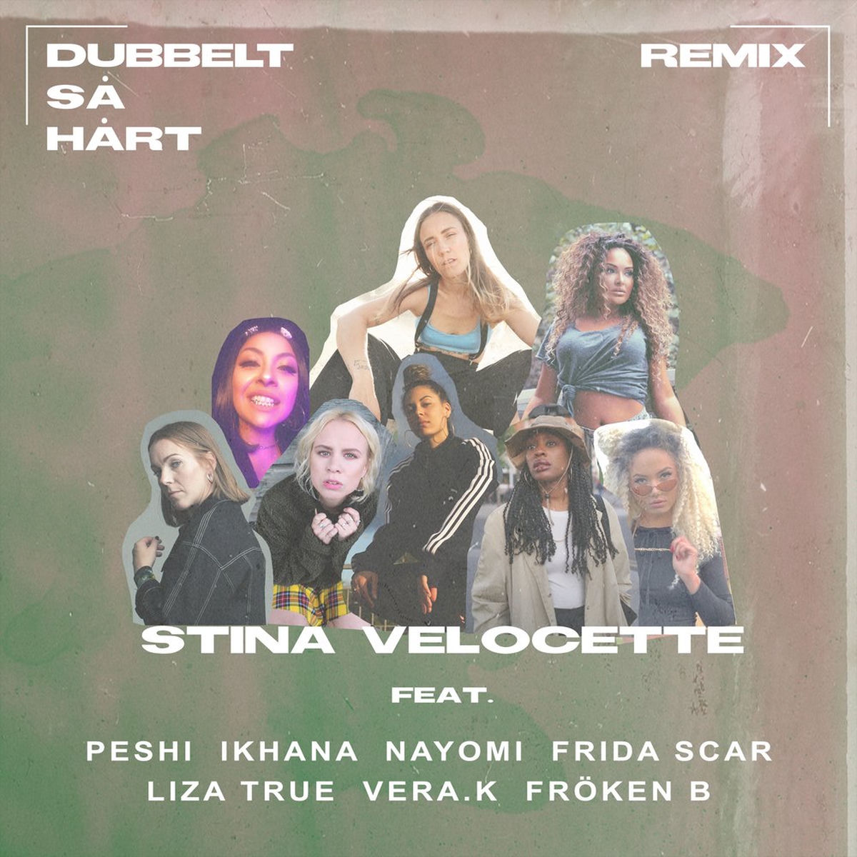 Album cover of Dubbelt så hårt - Remix