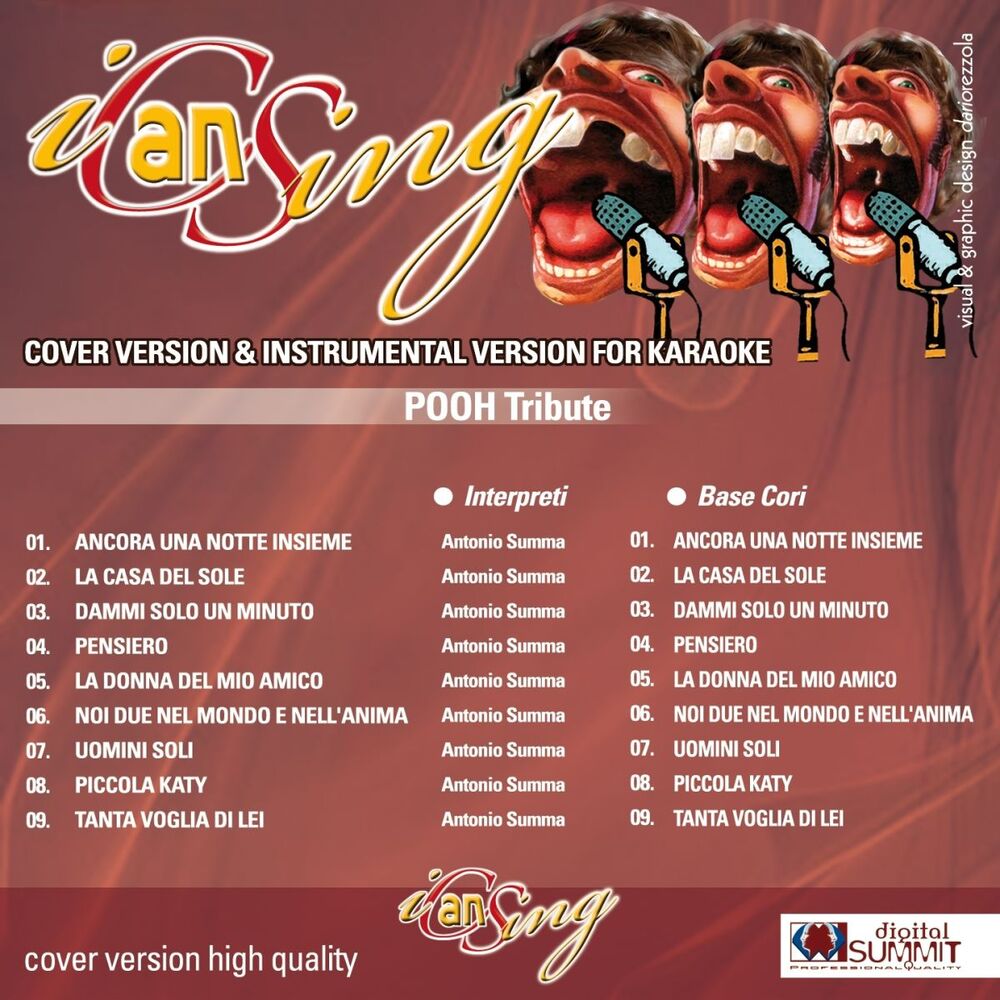 Picture of I Can Sing : Pooh Tribute (Cover and Instrumental Versions for Karaoke)