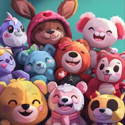 Cover of Smiling Critters Cartoon Theme (From "Poppy Playtime: Chapter 3")