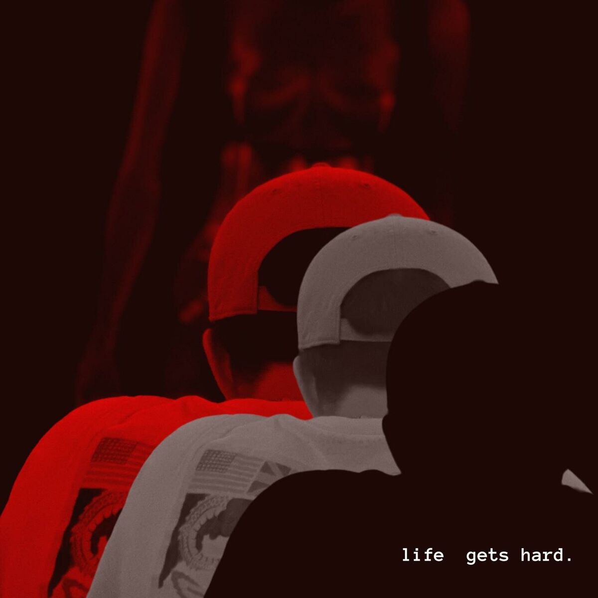Album cover of life gets hard