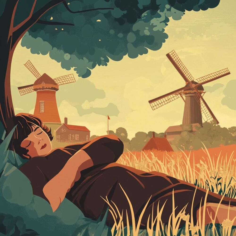 Picture of Droomdomein: Verkwikkende Warmte onder het Dons van Witte Klanken