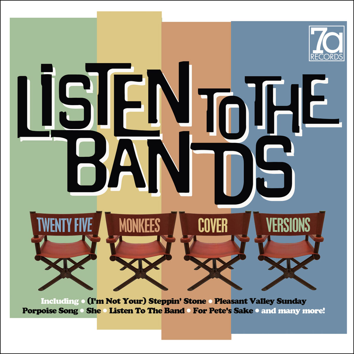 Album cover of Listen to the Bands - 25 Monkees Cover Versions