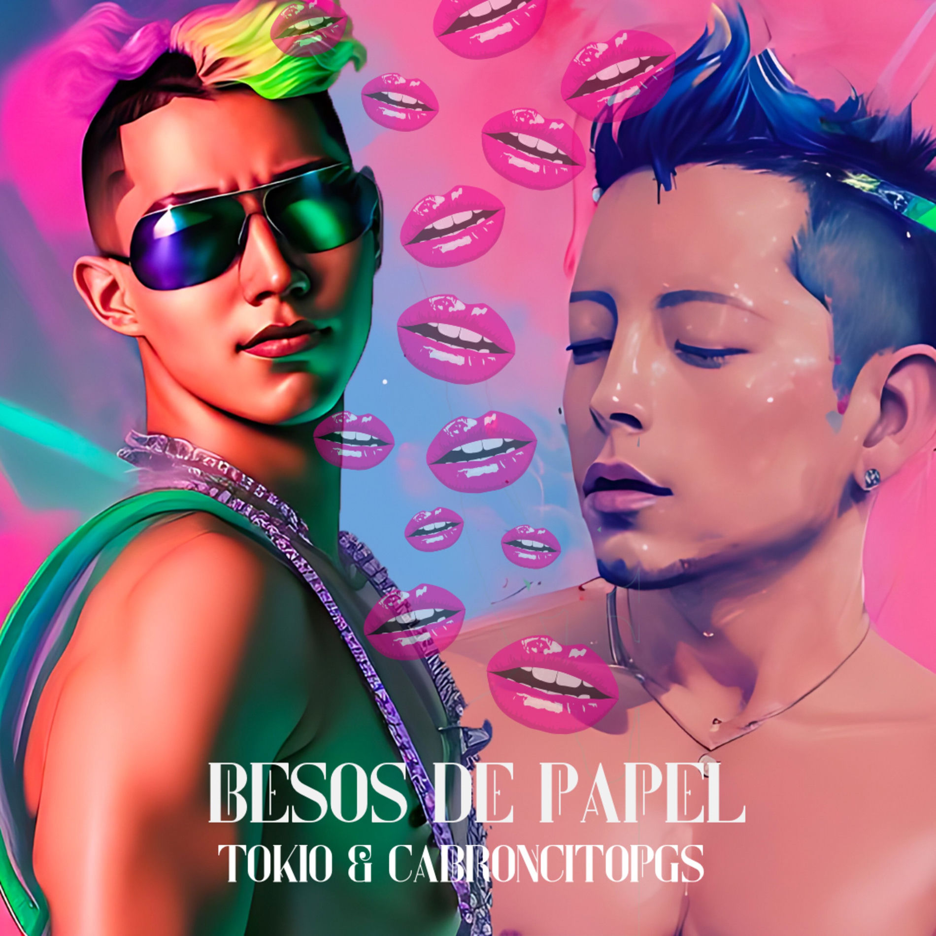Album cover of Besos de Papel