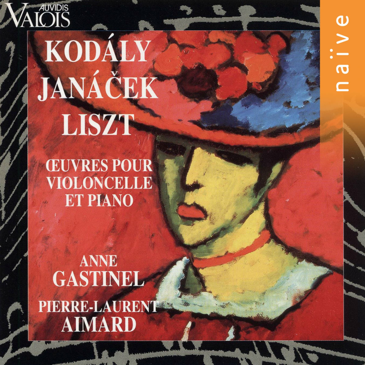 Album cover of Kodály, Janáček, Liszt: Œuvres pour violoncelle et piano