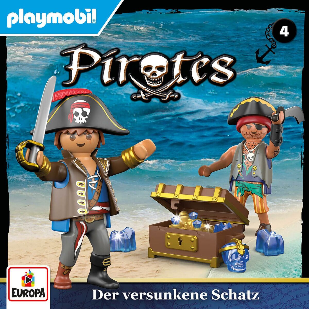 Album cover of PIRATES - Folge 4: Der versunkene Schatz Die Jagd nach den Seemonstern