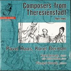 Cover of Composers from Theresienstadt, 1941-1945: Works by Pavel Haas & Karel Berman
