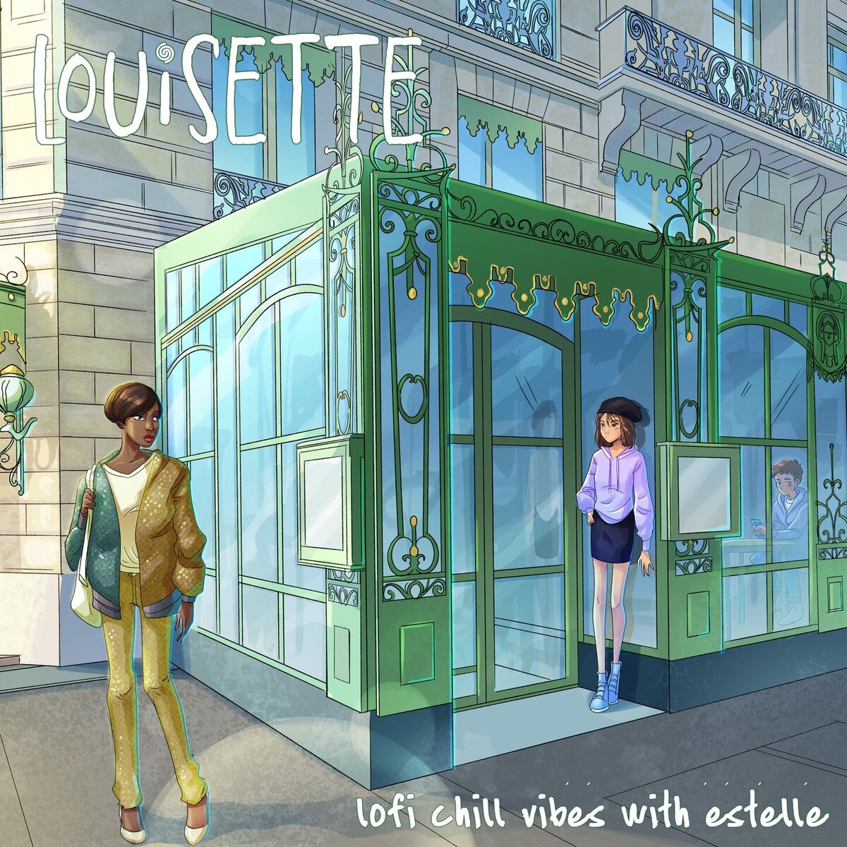 Album cover of lofi chill vibes with estelle