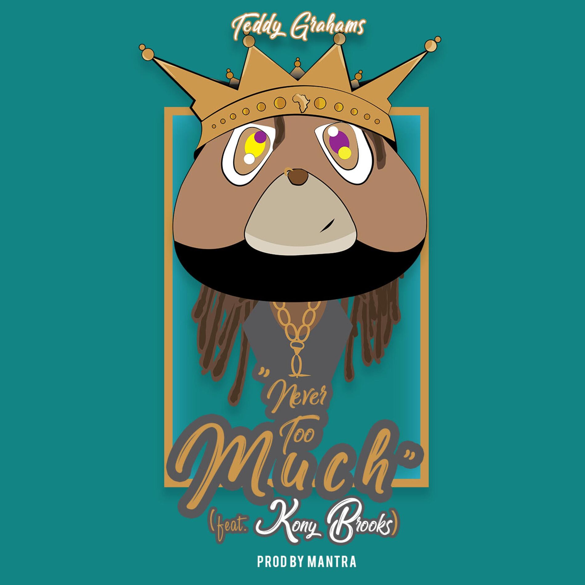 Album cover of Never Too Much (feat. Kony Brooks)
