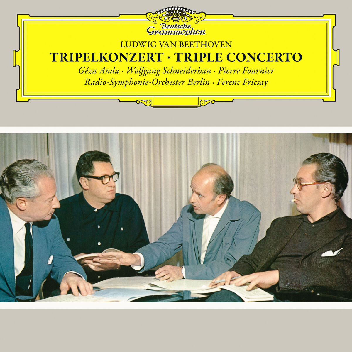 Album cover of Beethoven: Triple Concerto in C Major, Op. 56