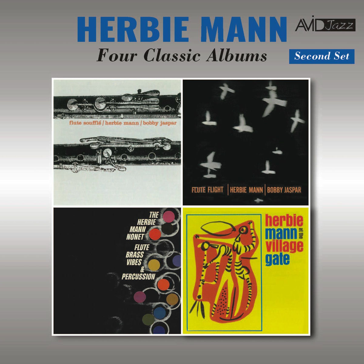 Album cover of Four Classic Albums (Flute Souffle / Flute Flight / Flute, Brass, Vibes & Percussion / At the Village Gate) [Remastered]